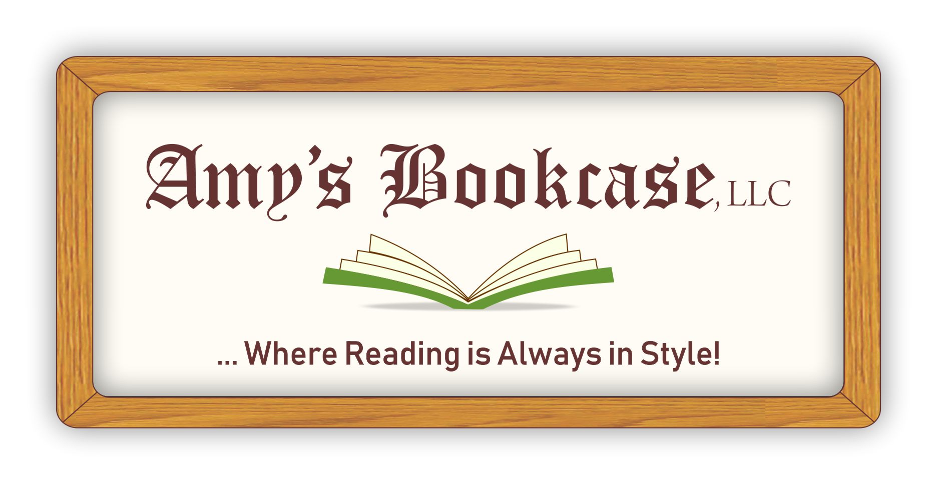 Amy's Bookcase logo